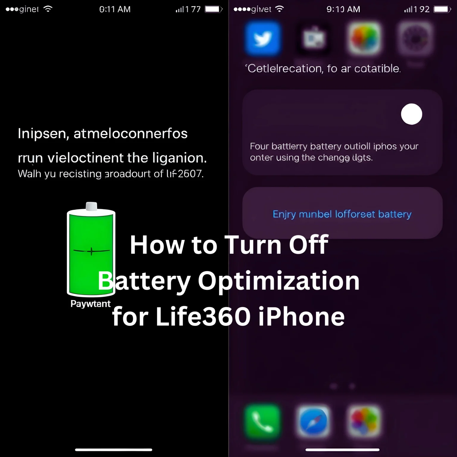 How to Turn Off Battery Optimization for Life360 iPhone